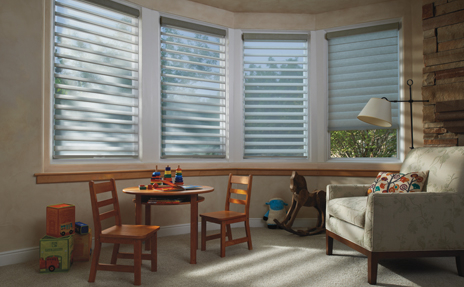 Window Blinds in Children's Room